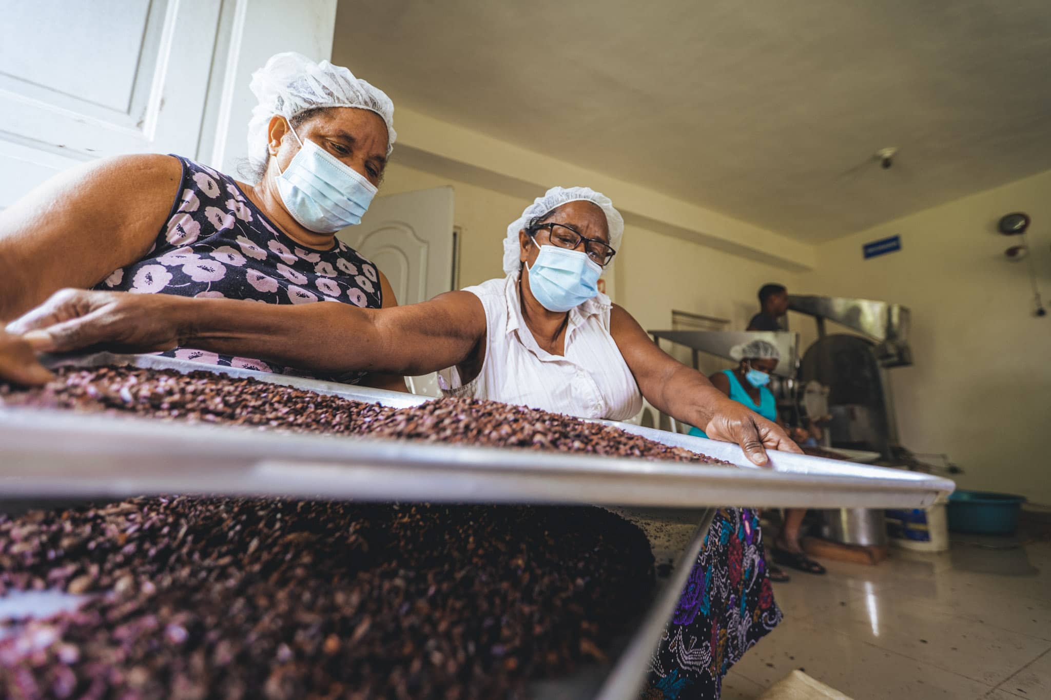 chocolate factory ran by women in the dominican republic
